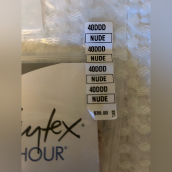 NEW, NWT Playtex sz 40DDD Nude Back & Side Smoothing Support bra - Picture 3 of 3